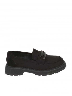 Ежедневни дамски обувки в черно 3C-24644 black