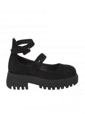 Ежедневни дамски обувки в черно 3C-24639 black