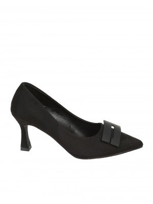 Елегантни дамски обувки в черно 3M-24660 black