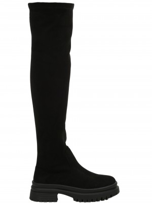 Ежедневни дамски ботуши в черно 1R-24561 black