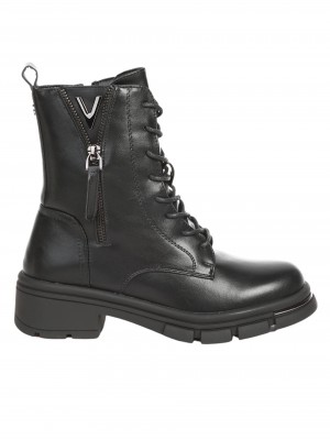 Ежедневни дамски боти в черно 2R-24563 black