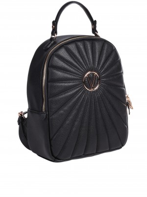Ежедневна дамска раница в черно 9V-24701 black
