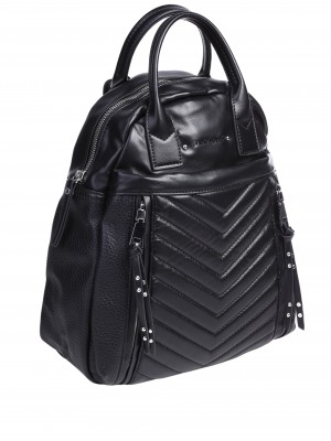 Ежедневна дамска раница в черно 9Q-24668 black