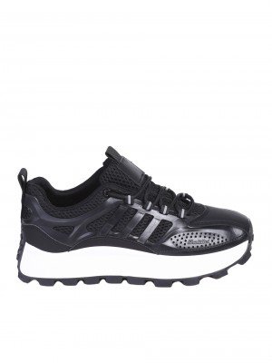 Ежедневни мъжки комфортни обувки в черно 7U-25114 black