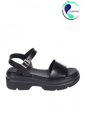 Ежедневни дамски сандали в черно 4H-25164 black