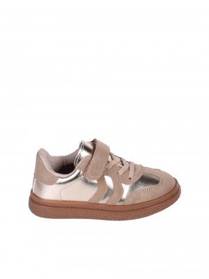 Ежедневни детски обувки в златист/бежов цвят  18U-25147 gold/beige