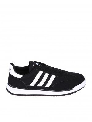 Ежедневни мъжки обувки в черно 7U-25115 black