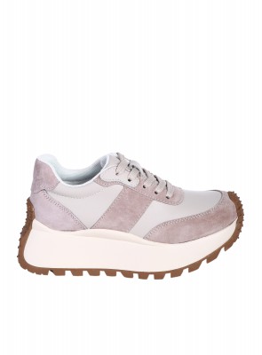 Ежедневни дамски обувки от естествена кожа в бежово 3AF-25047 beige