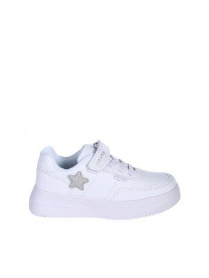 Детски комфортни обувки в бяло 18K-25187 white