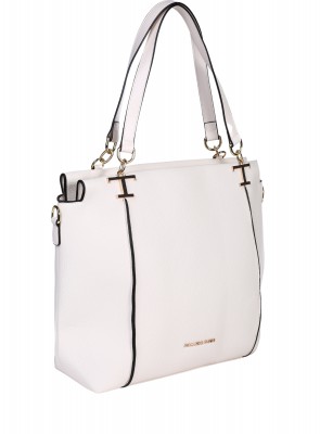 Ежедневна дамска чанта в бяло 9V-25249 off white