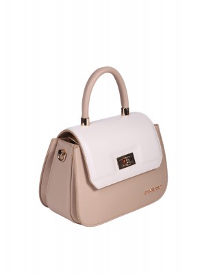 Ежедневна дамска чанта в бежов цвят 9Q-25289 camel