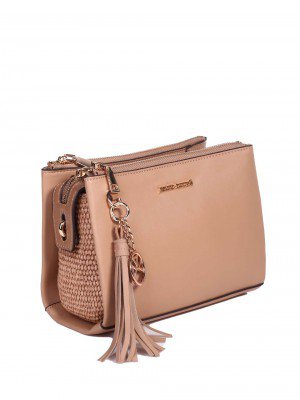 Ежедневна дамска чанта в бежово 9Q-25299 beige (24304)