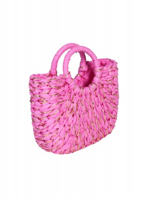 Ежедневна дамска чанта в розово 9V-25278 pink