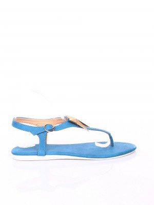 Ежедневни дамски сандали в синьо 4M-14101 blue