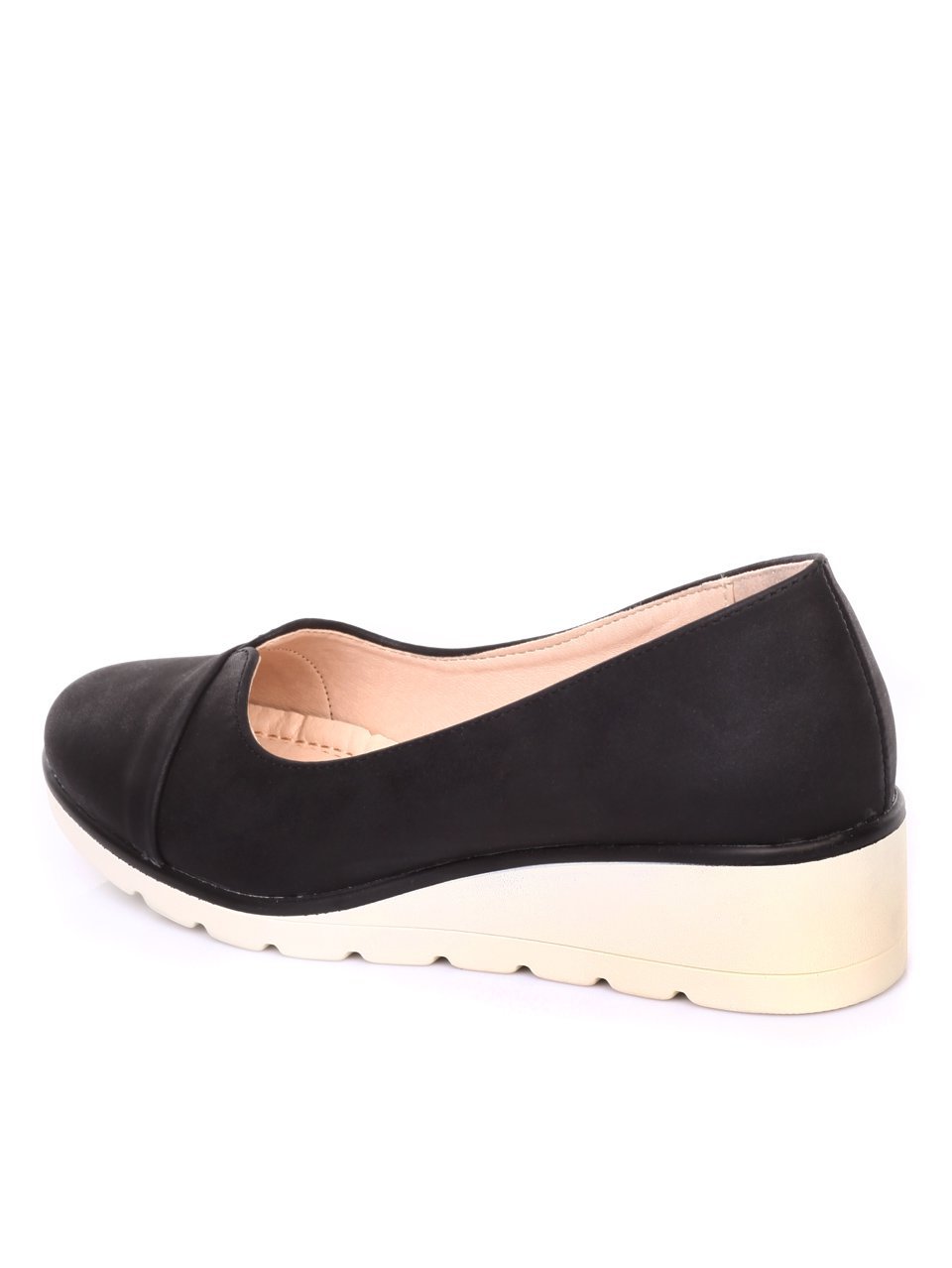 Ежедневни дамски обувки в черно 3C-18208 black