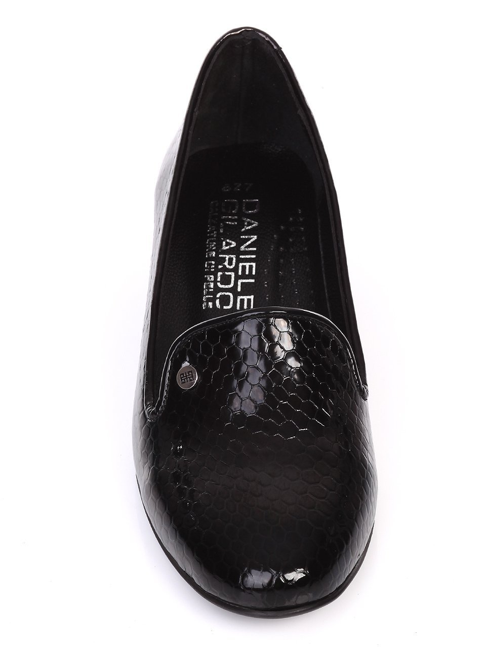 Ежедневни дамски обувки от естествен лак 3AT-16831 black 