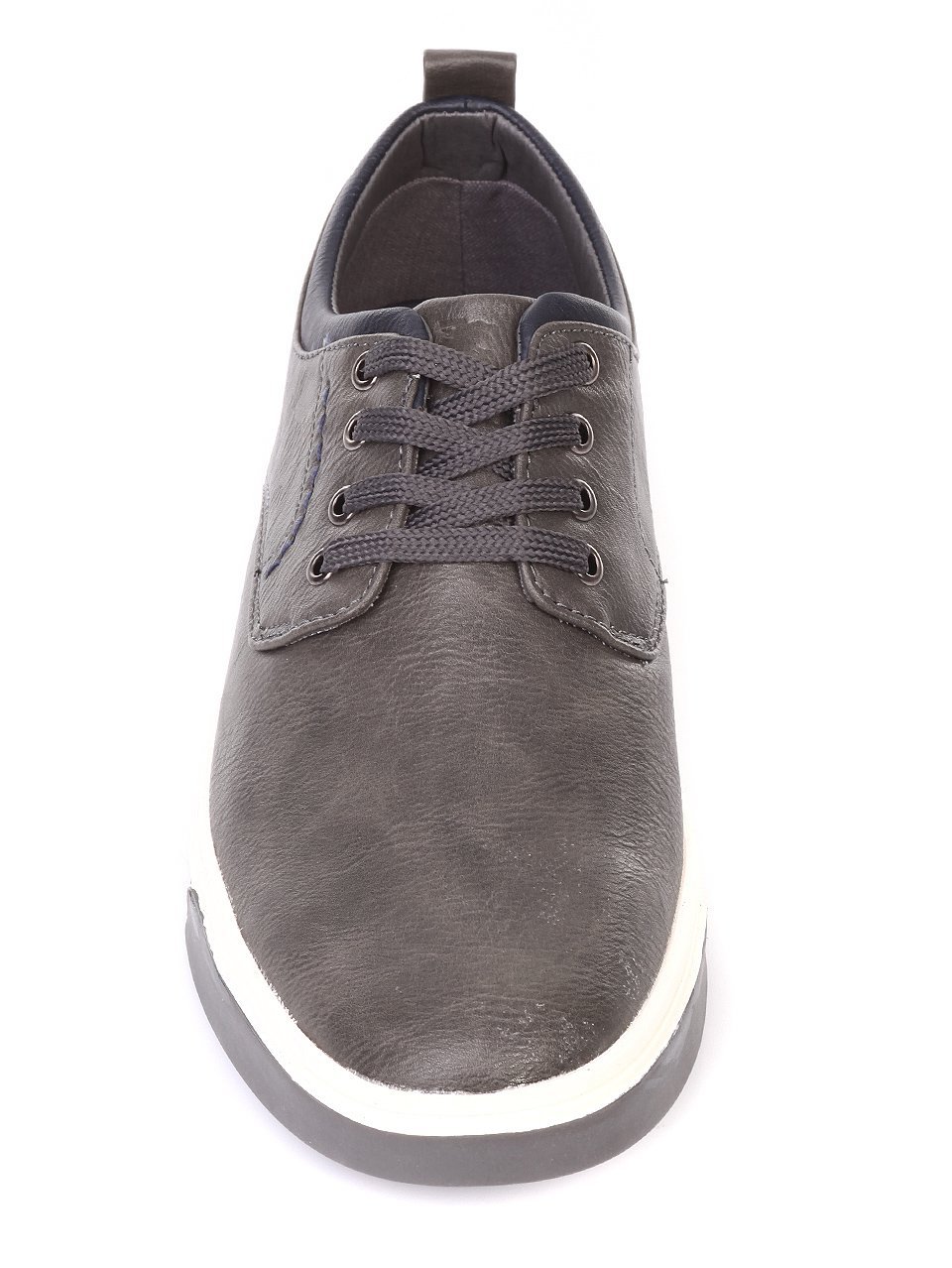 Ежедневни мъжки обувки в сиво 7N-18115 grey