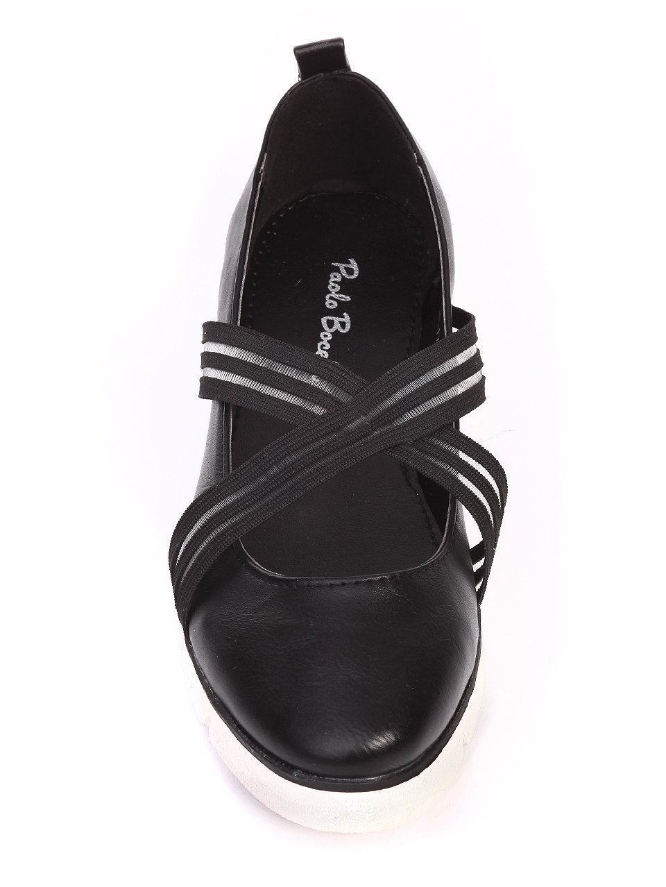 Ежедневни дамски обувки в черно 3P-17009 black