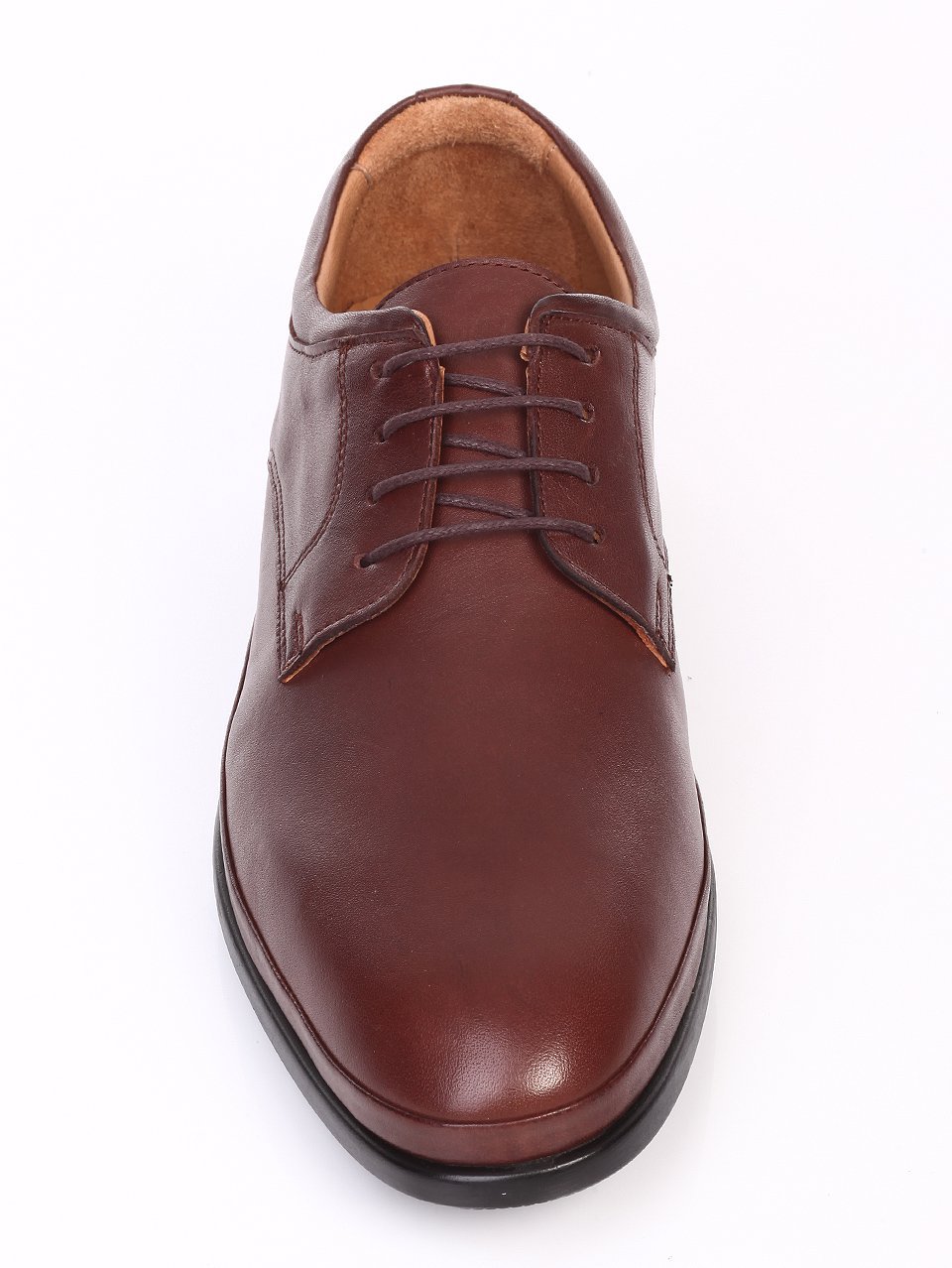 Елегантни мъжки обувки от естествена кожа 7AT-16875 brown