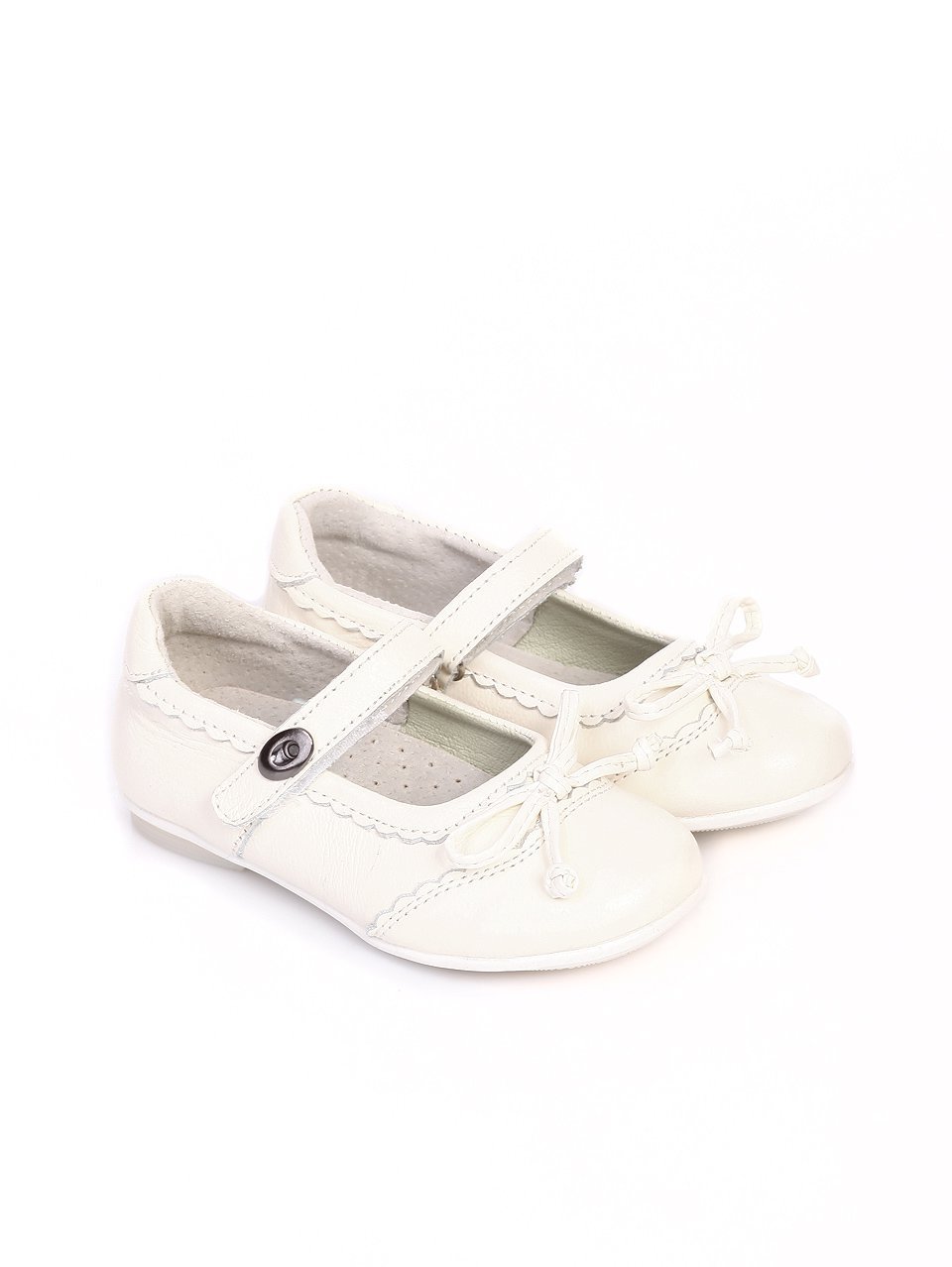 Ежедневни детски обувки в бяло 18K-17222 white