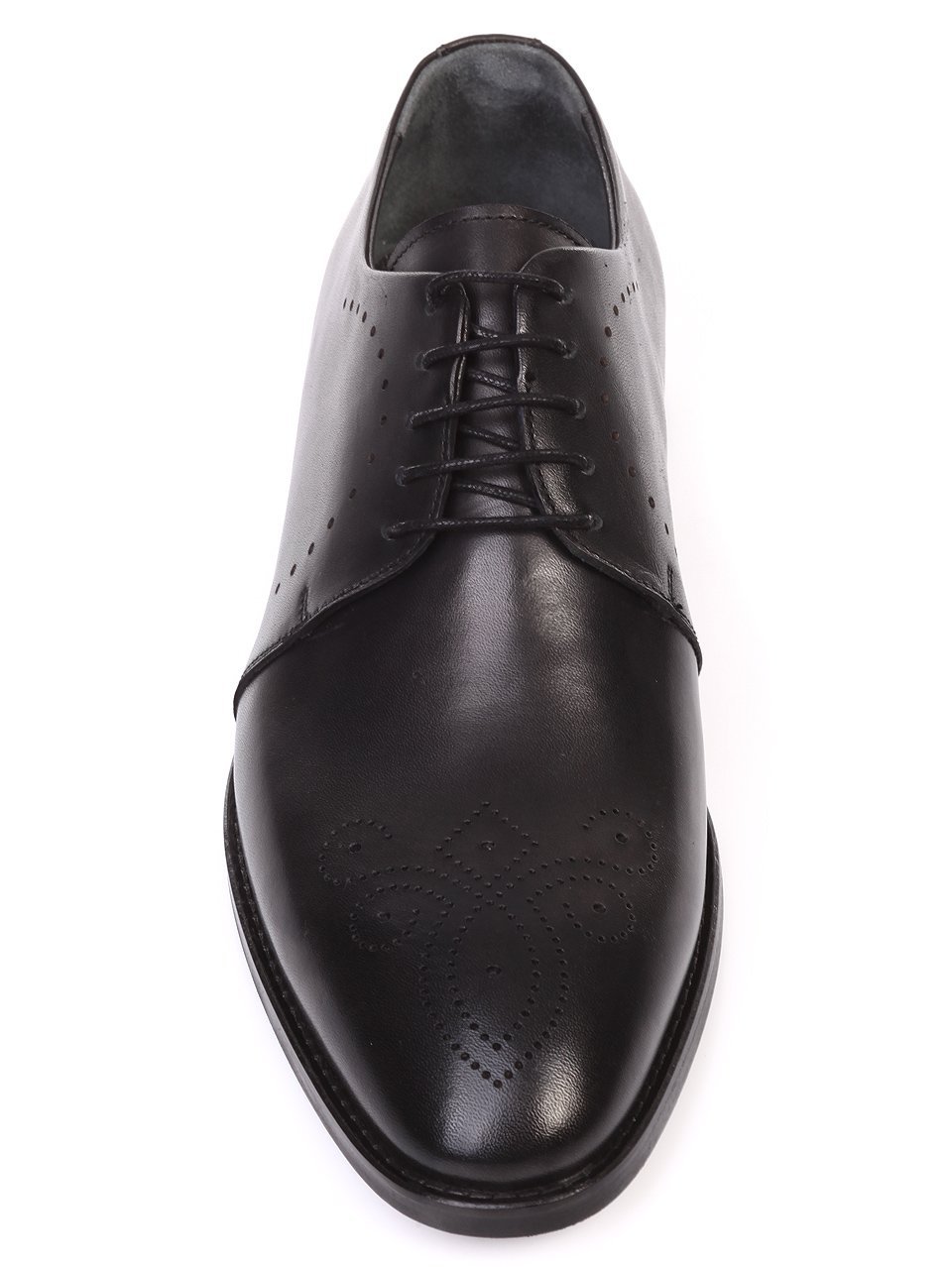 Елегантни мъжки обувки от естествена кожа 7AT-18563 black