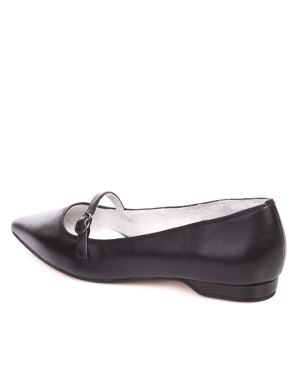 Ежедневни дамски обувки от естествена кожа 3I-17279 black