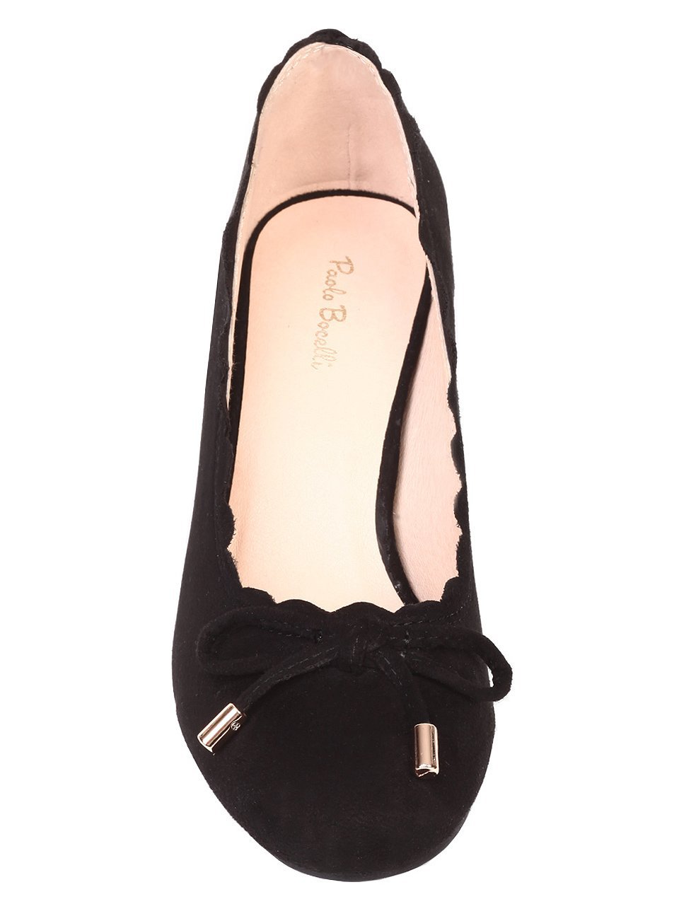 Ежедневни дамски обувки на ток в черно 3C-18220 black