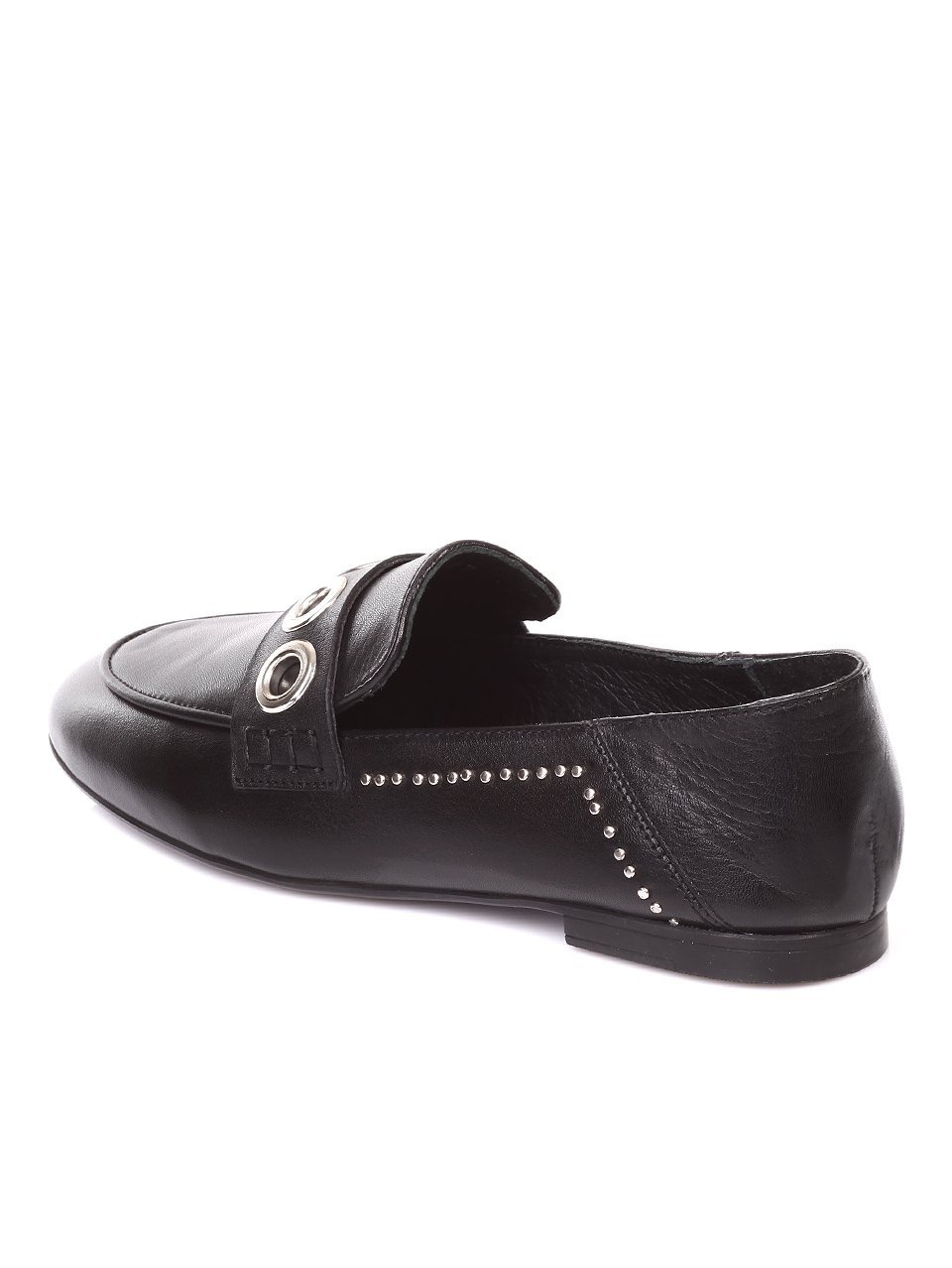 Ежедневни дамски обувки от естествена кожа 3AB-18497 black