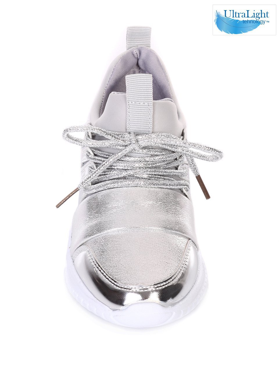 Комфортни детски обувки ултралеки 18U-18179 silver