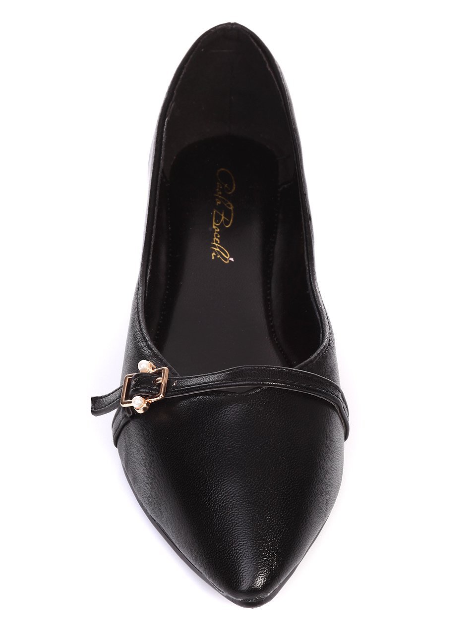 Ежедневни дамски обувки в черно 3B-17247 black