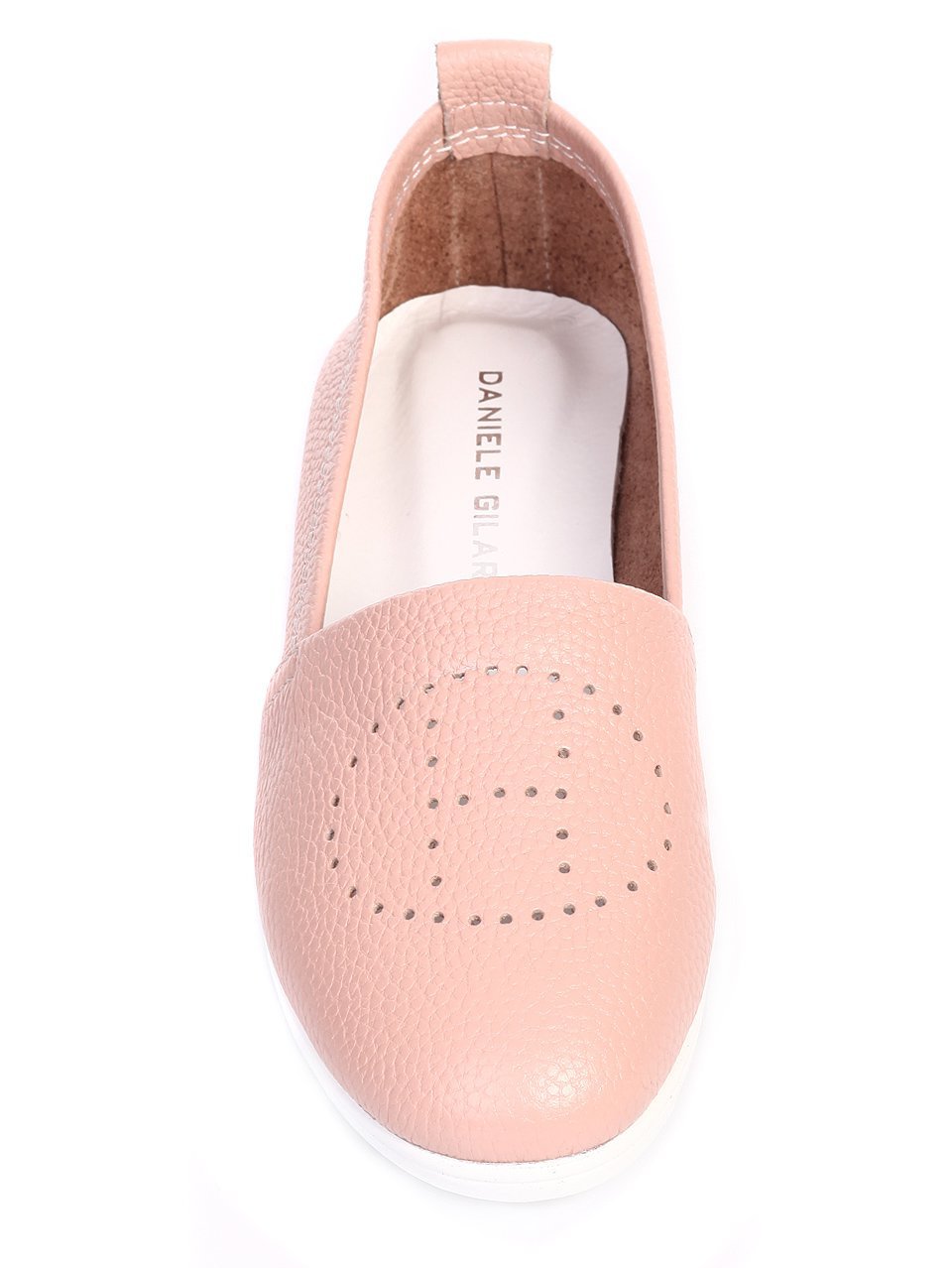 Ежедневни дамски обувки от естествена кожа 3AT-17573 pink