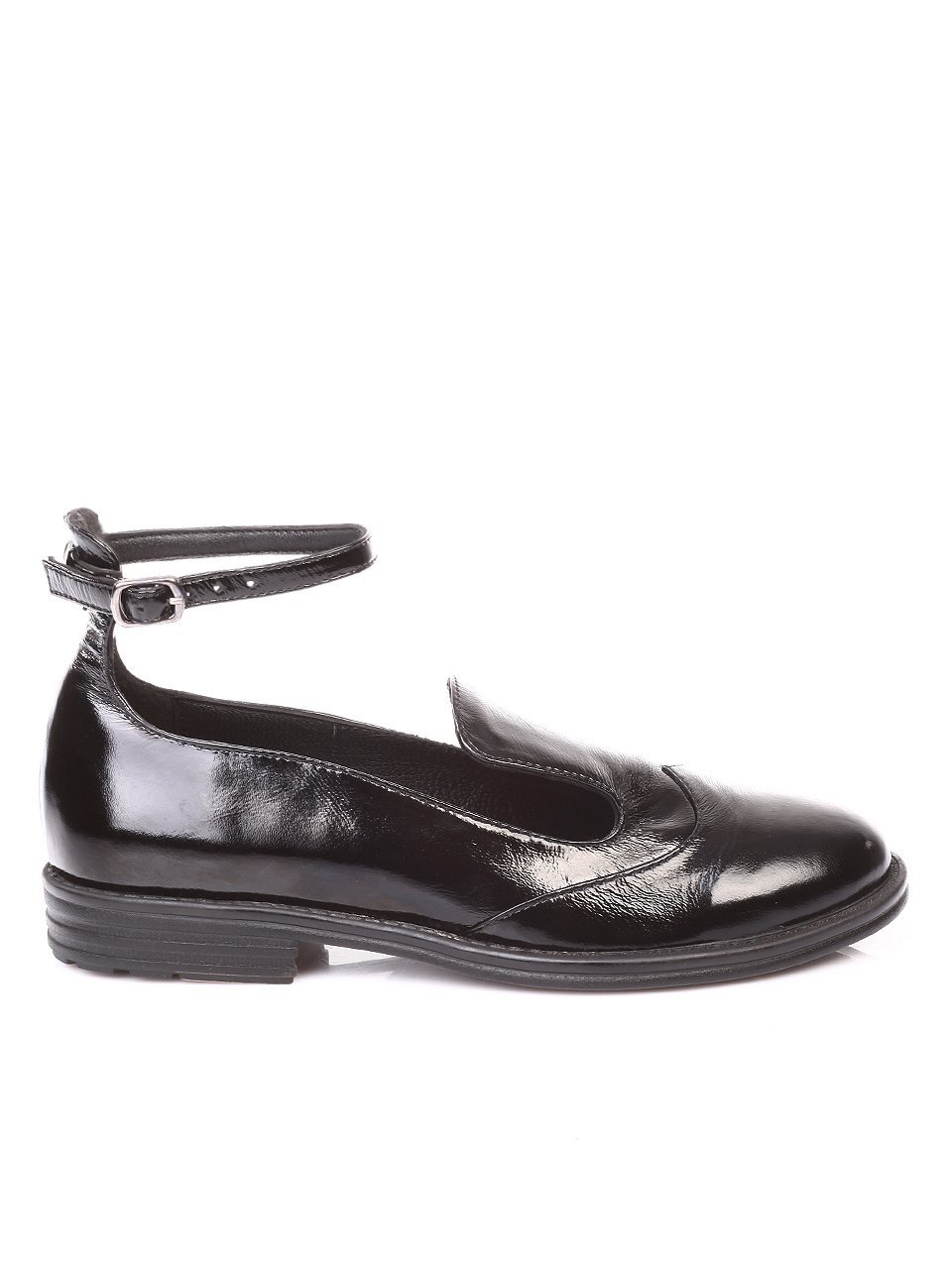 Ежедневни дамски обувки от естествена кожа 3AT-171108 black