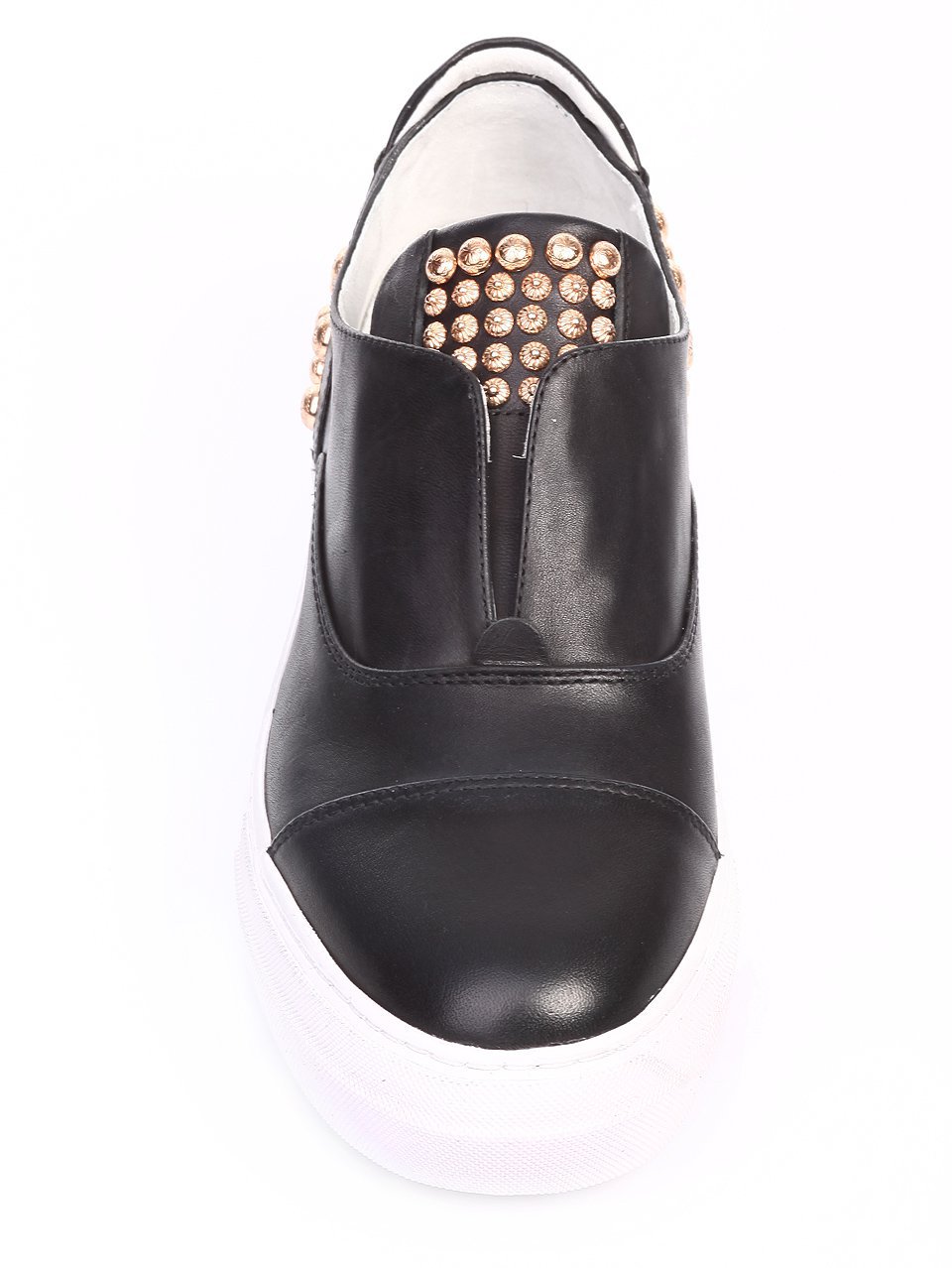 Ежедневни дамски обувки от естествена кожа 3I-17283 black