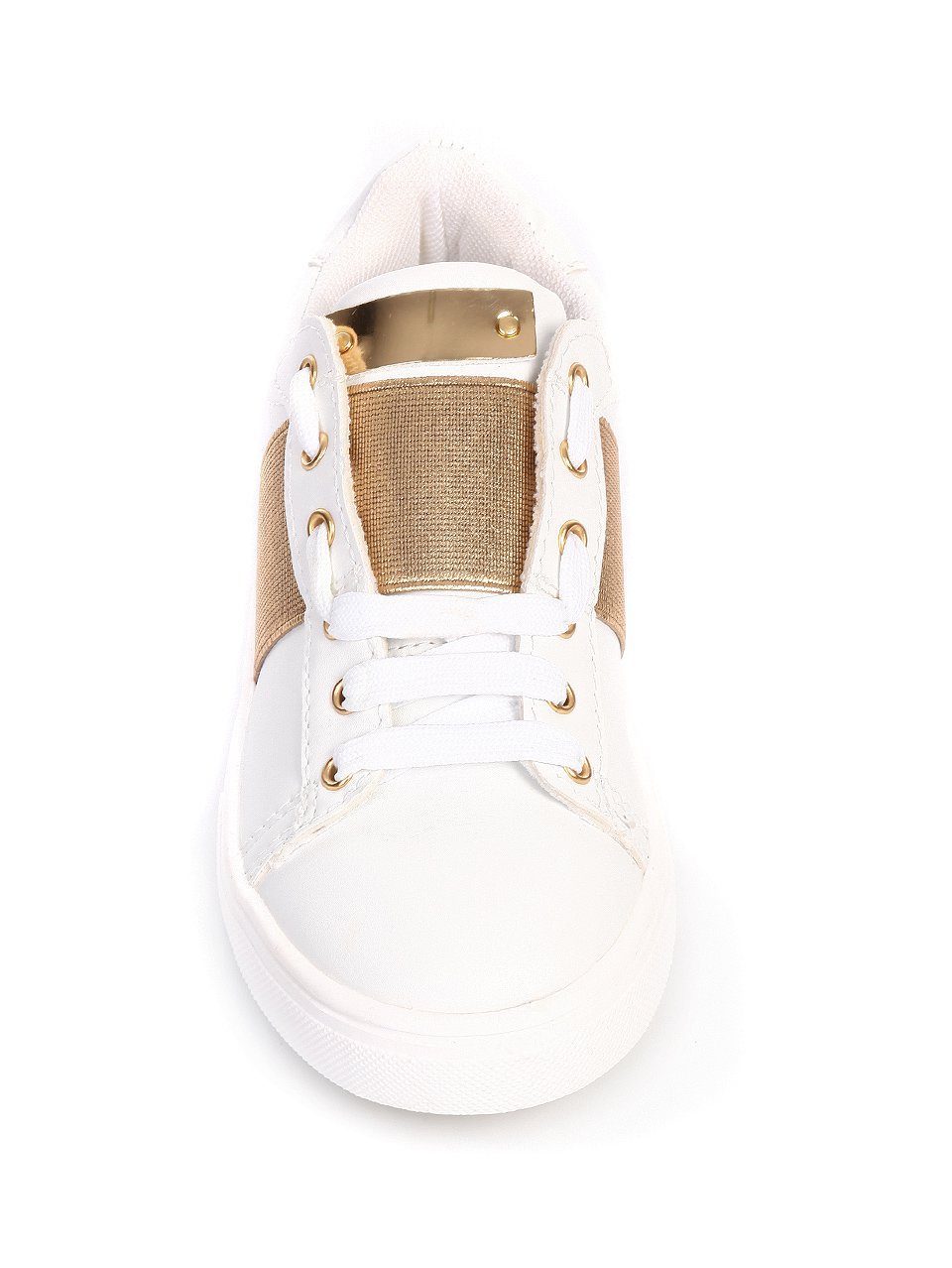 Ежедневни детски обувки в бяло 18P-17017 white